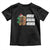 Christmas In Hawaii Baby Shirt Mele Kalikimaka Tiki Hibiscus Flower Santa Hat TS11 Black Print Your Wear