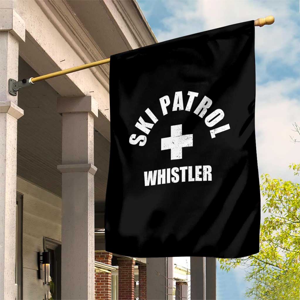 Ski Patrol Whistler Garden Flag Winter Slopes Skiing Snowboarding TS11 Print Your Wear