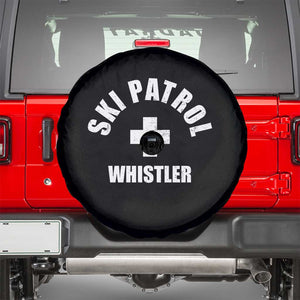 Ski Patrol Whistler Spare Tire Cover Winter Slopes Skiing Snowboarding TS11 Black Print Your Wear