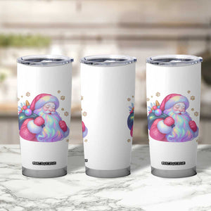 Iridescent Christmas Santa Printed Coquette Xmas Tumbler Cup TS11 Print Your Wear