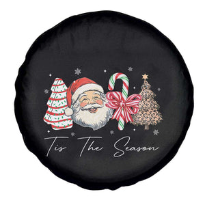 Funny Tis The Season Christmas Spare Tire Cover Xmas Holiday Family Matching Santa Xmas Tree TS11 Print Your Wear