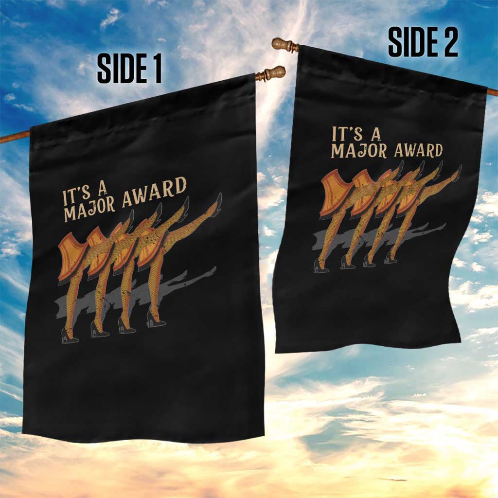 Funny Christmas Movie It's A Major Award Garden Flag Italian Leg Lamp TS11 Print Your Wear