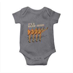 Funny Christmas Movie It's A Major Award Baby Onesie Italian Leg Lamp TS11 Charcoal Print Your Wear
