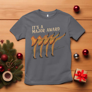 Funny Christmas Movie It's A Major Award T Shirt Italian Leg Lamp TS11 Charcoal Print Your Wear