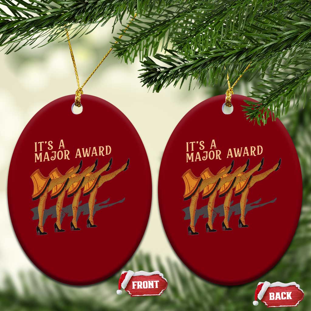 Funny Xmas Movie It's A Major Award Ceramic Ornament Italian Leg Lamp TS11 Print Your Wear