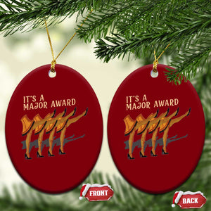 Funny Xmas Movie It's A Major Award Ceramic Ornament Italian Leg Lamp TS11 Print Your Wear