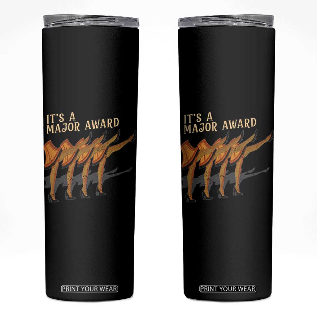 Funny Christmas Movie It's A Major Award Skinny Tumbler Italian Leg Lamp TS11 Black Print Your Wear