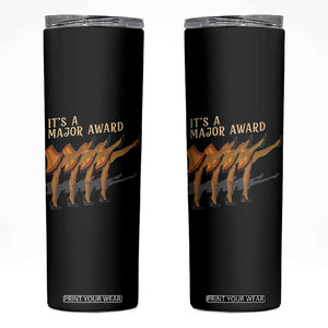 Funny Christmas Movie It's A Major Award Skinny Tumbler Italian Leg Lamp TS11 Black Print Your Wear