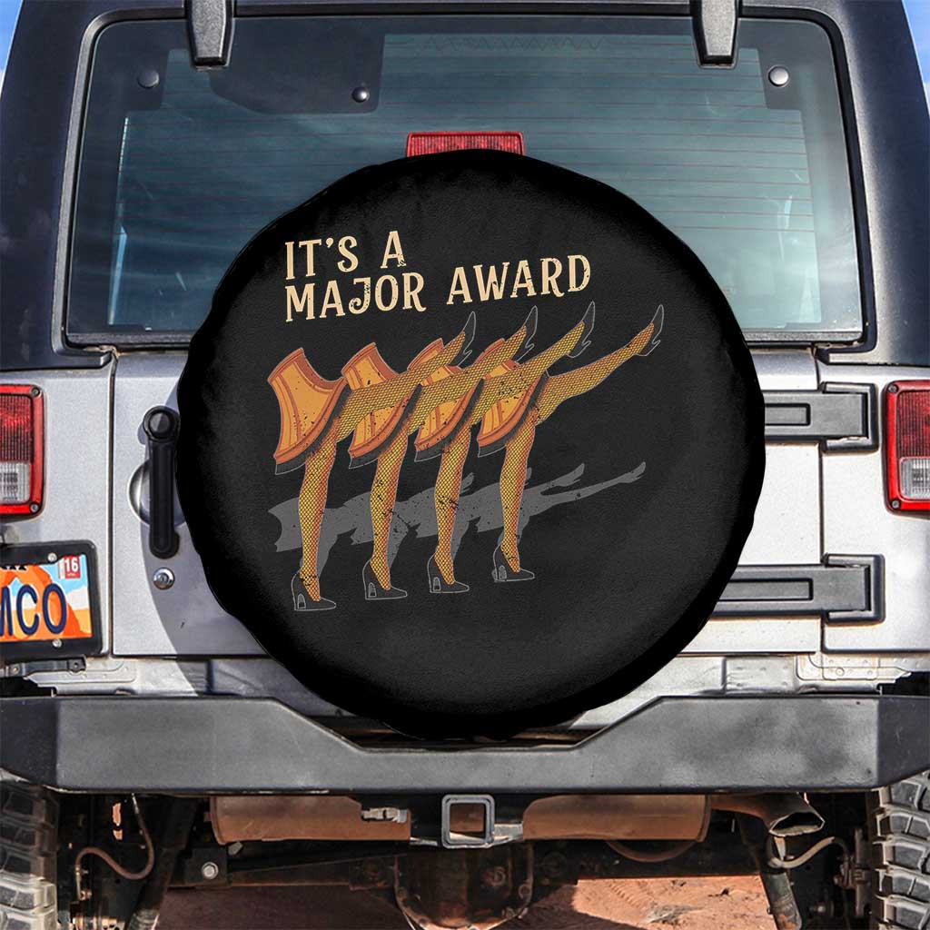 Funny Christmas Movie It's A Major Award Spare Tire Cover Italian Leg Lamp TS11 No hole Black Print Your Wear