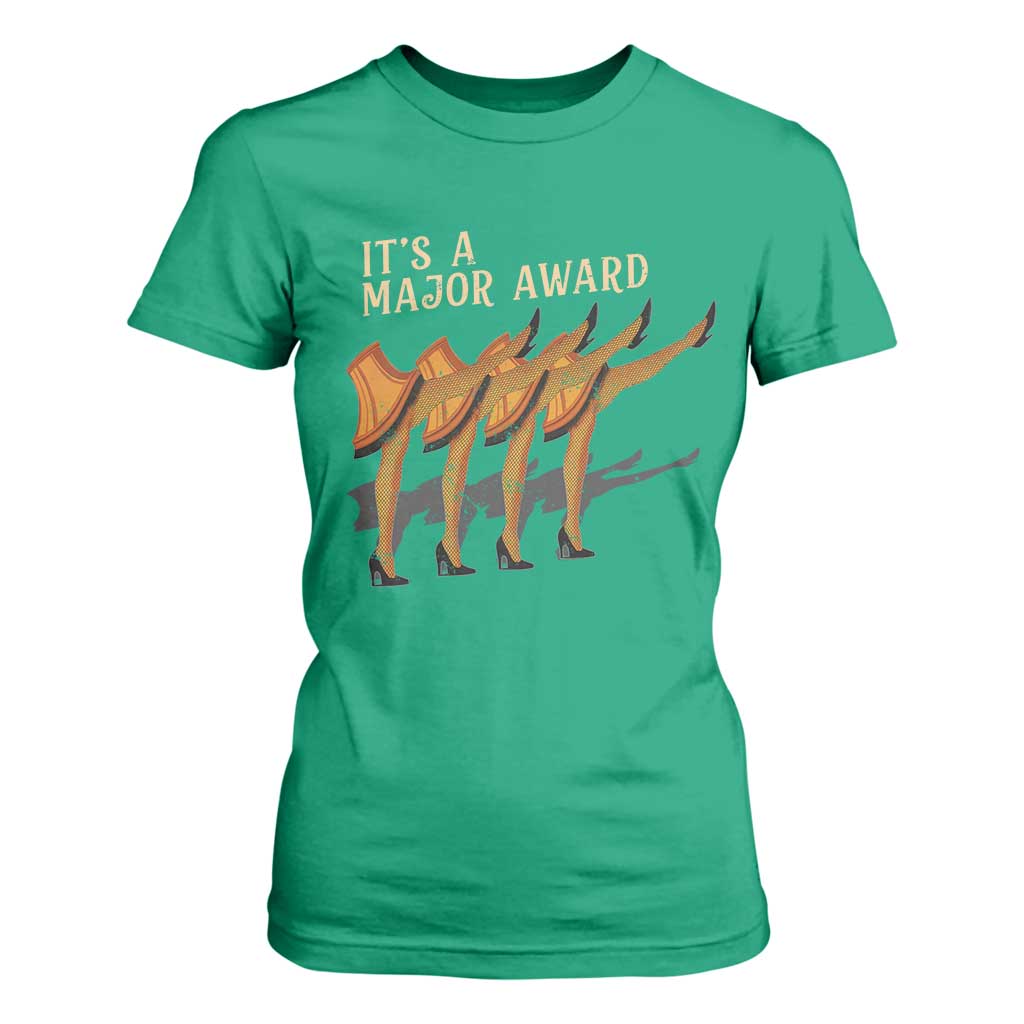 Funny Christmas Movie It's A Major Award T Shirt For Women Italian Leg Lamp TS11 Irish Green Print Your Wear