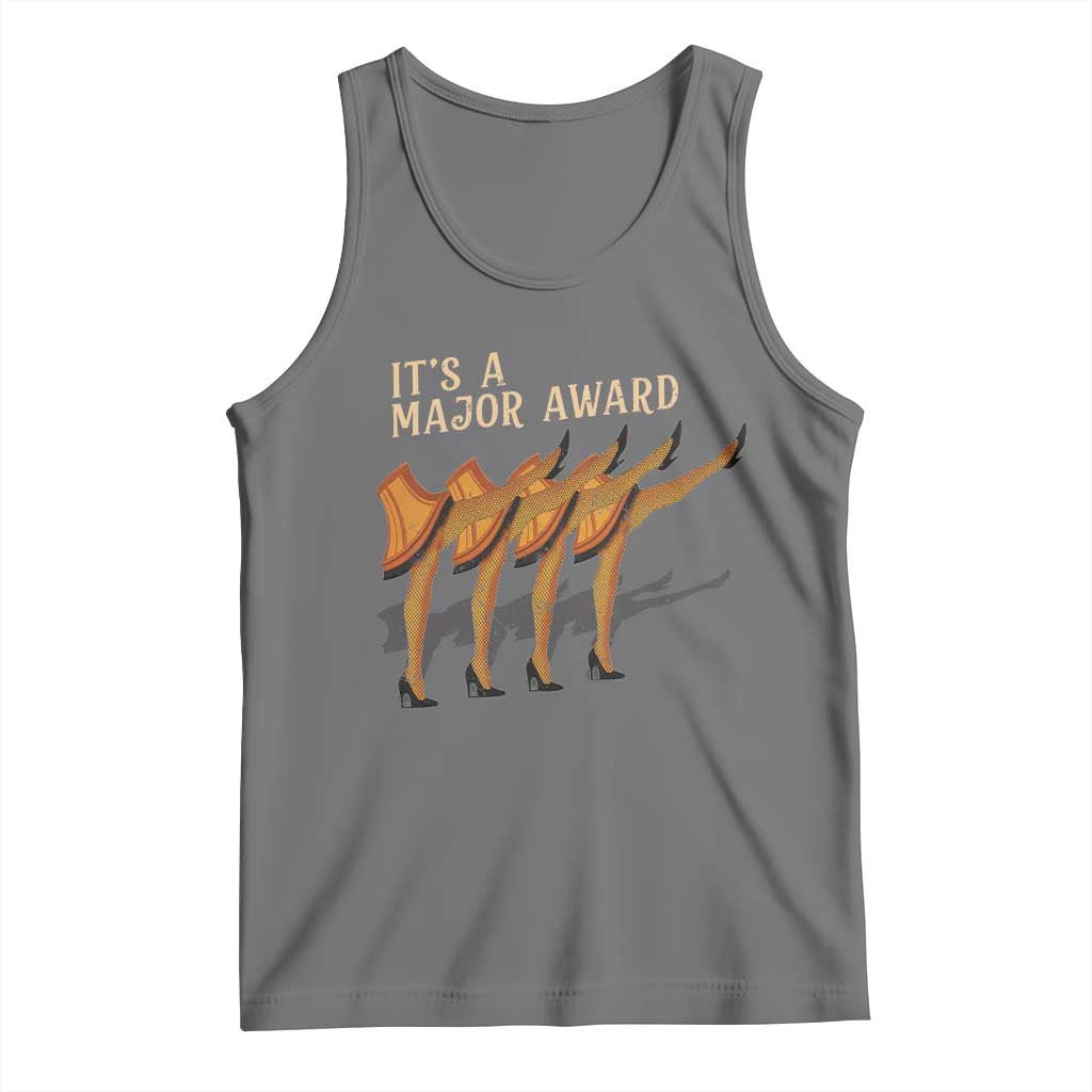 Funny Christmas Movie It's A Major Award Tank Top Italian Leg Lamp TS11 Black Heather Print Your Wear