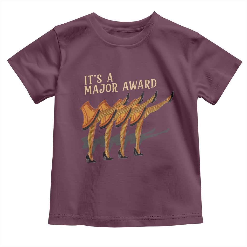 Funny Christmas Movie It's A Major Award Toddler T Shirt Italian Leg Lamp TS11 Maroon Print Your Wear