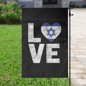 I Love Israel Jewish Gifts Star of David Israeli Garden Flag TS11 Print Your Wear