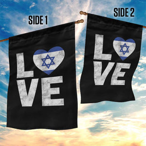I Love Israel Jewish Gifts Star of David Israeli Garden Flag TS11 Print Your Wear