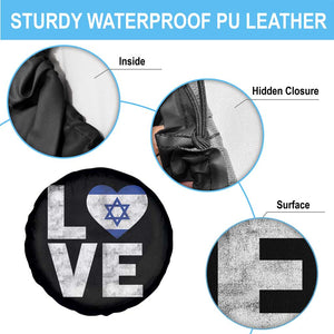 I Love Israel Jewish Gifts Star of David Israeli Spare Tire Cover TS11 Print Your Wear