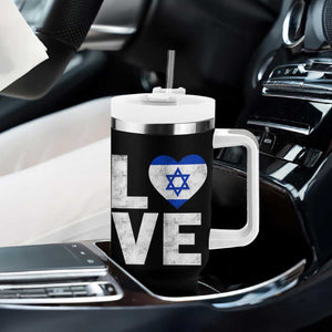 I Love Israel Jewish Gifts Star of David Israeli Tumbler With Handle TS11 Print Your Wear