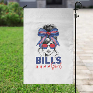 Funny BFB Football Lover Garden Flag Sport Fan Game Day Messy Bun TS11 Print Your Wear