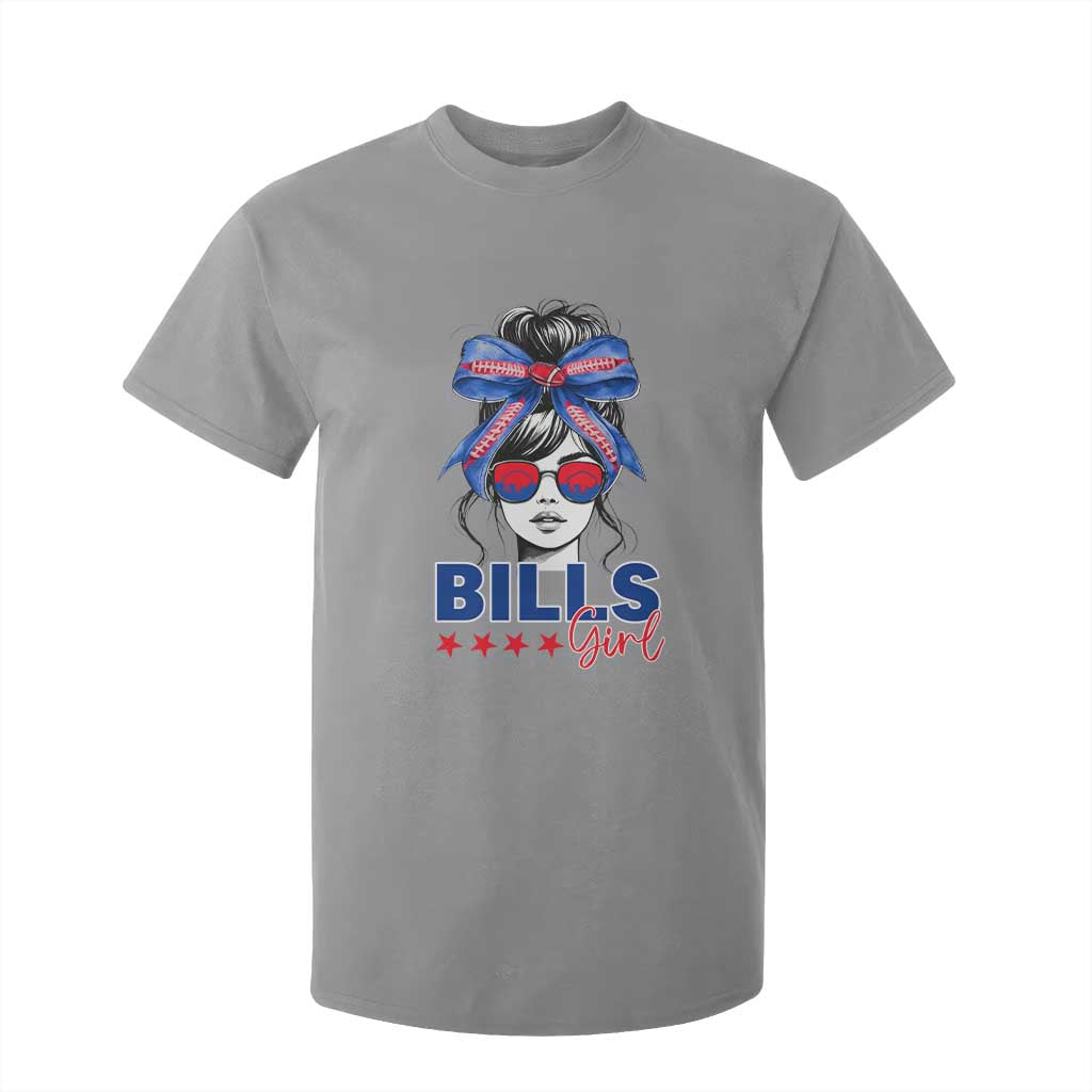 Funny BFB Football Lover T Shirt For Kid Sport Fan Game Day Messy Bun TS11 Sport Gray Print Your Wear