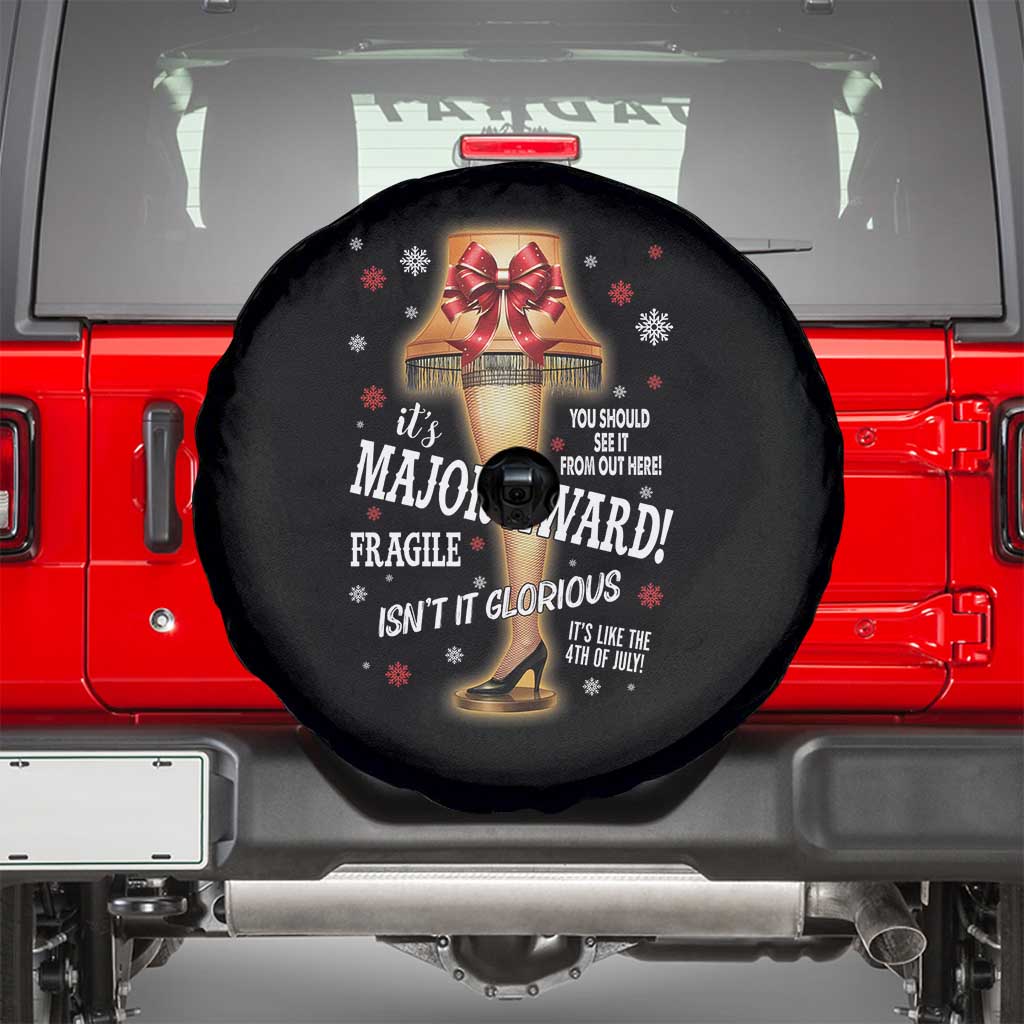 Funny Christmas Movie Spare Tire Cover It Is A Major Award Fragile Italian Leg Lamp TS11 Black Print Your Wear