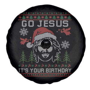 Funny Go Jesus It Is Your Birthday Spare Tire Cover Christian Christmas Party TS11 Print Your Wear