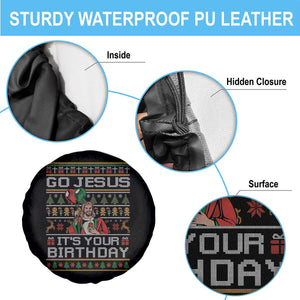 Funny Go Jesus Its Your Birthday Spare Tire Cover Christmas Christian Religious God TS11 Print Your Wear
