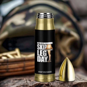 Funny Never Skip Leg Day Christmas Movie Bullet Tumbler Italian Leg Lamp TS11 Print Your Wear