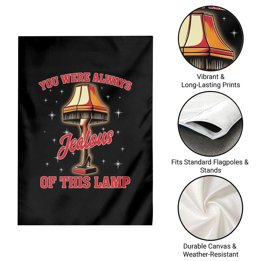 Funny Christmas Movie Garden Flag You Were Always Jealous Of This Lamp Italian Leg Lamp TS11 Print Your Wear