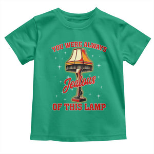Funny Christmas Movie Toddler T Shirt You Were Always Jealous Of This Lamp Italian Leg Lamp TS11 Irish Green Print Your Wear