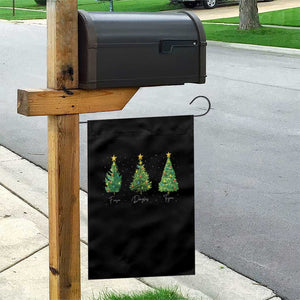 Funny Subtle FDT Resist Christmas Garden Flag Fraser Douglass Trojan Xmas Tree TS11 Print Your Wear