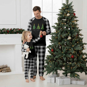 Funny Subtle FDT Resist Christmas Plaid Pajama Set Fraser Douglass Trojan Xmas Tree TS11 White Plaid Print Your Wear