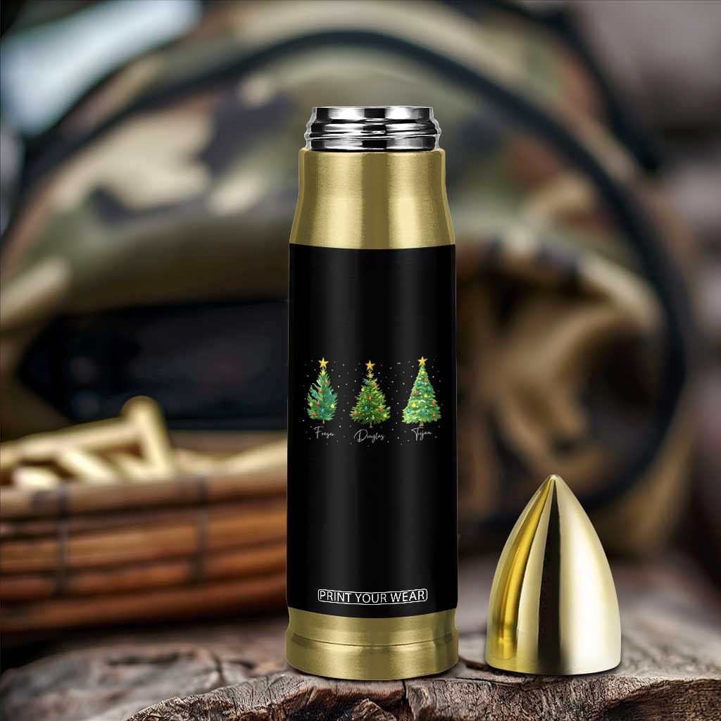 Funny Subtle FDT Resist Christmas Bullet Tumbler Fraser Douglass Trojan Xmas Tree TS11 Print Your Wear