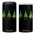 Funny Subtle FDT Resist Christmas 4 in 1 Can Cooler Tumbler Fraser Douglass Trojan Xmas Tree TS11 One Size: 16 oz Black Print Your Wear