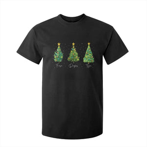 Funny Subtle FDT Resist Christmas T Shirt For Kid Fraser Douglass Trojan Xmas Tree TS11 Black Print Your Wear