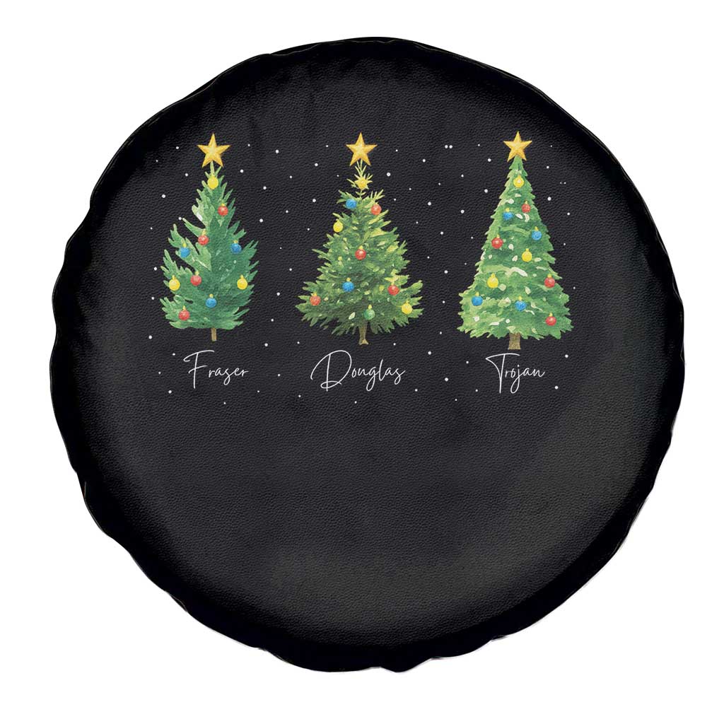 Funny Subtle FDT Resist Christmas Spare Tire Cover Fraser Douglass Trojan Xmas Tree TS11 Print Your Wear