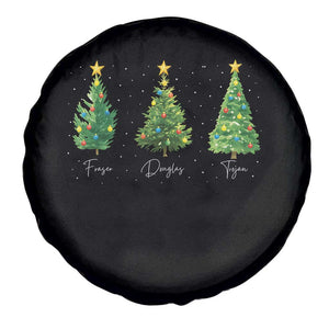 Funny Subtle FDT Resist Christmas Spare Tire Cover Fraser Douglass Trojan Xmas Tree TS11 Print Your Wear