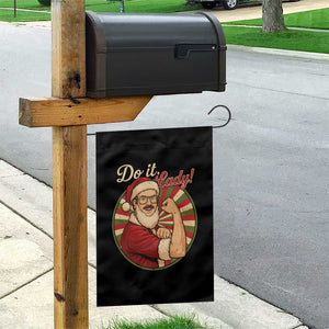 Funny Christmas Do It Lady Garden Flag Mustache Guy Meme Santa Cosplay TS11 Print Your Wear