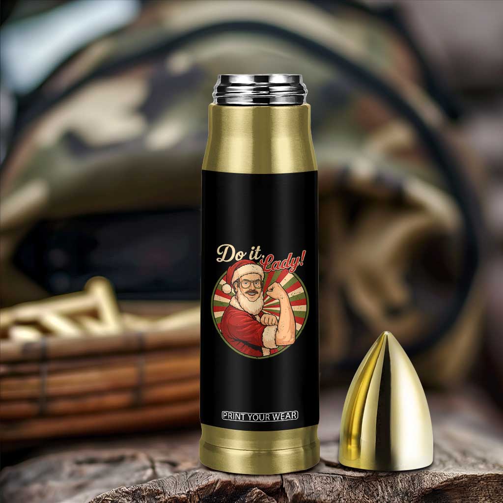 Funny Christmas Do It Lady Bullet Tumbler Mustache Guy Meme Santa Cosplay TS11 Print Your Wear