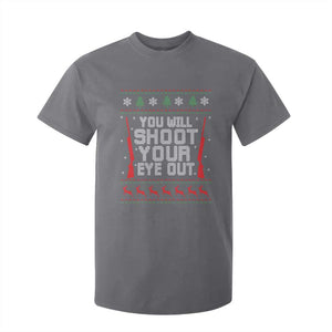 Funny You'll Shoot Your Eye Out Kid T Shirt For Kid Christmas Movie Guns TS11 Charcoal Print Your Wear