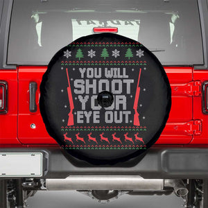 Funny You'll Shoot Your Eye Out Kid Spare Tire Cover Christmas Movie Guns TS11 Black Print Your Wear