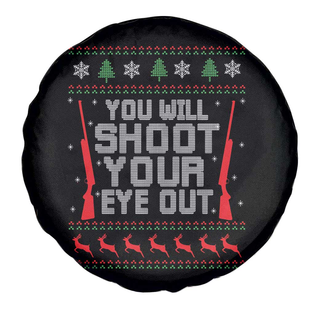 Funny You'll Shoot Your Eye Out Kid Spare Tire Cover Christmas Movie Guns TS11 Print Your Wear