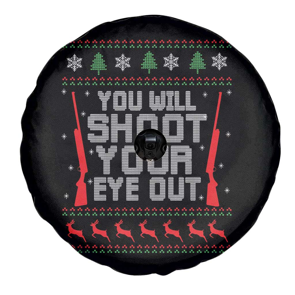 Funny You'll Shoot Your Eye Out Kid Spare Tire Cover Christmas Movie Guns TS11 Print Your Wear
