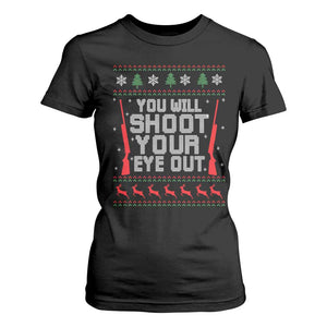 Funny You'll Shoot Your Eye Out Kid T Shirt For Women Christmas Movie Guns TS11 Black Print Your Wear