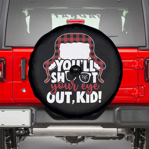 Funny You Will Shoot Your Eye Out Kid Spare Tire Cover Christmas Movie Glasses Hat TS11 Black Print Your Wear