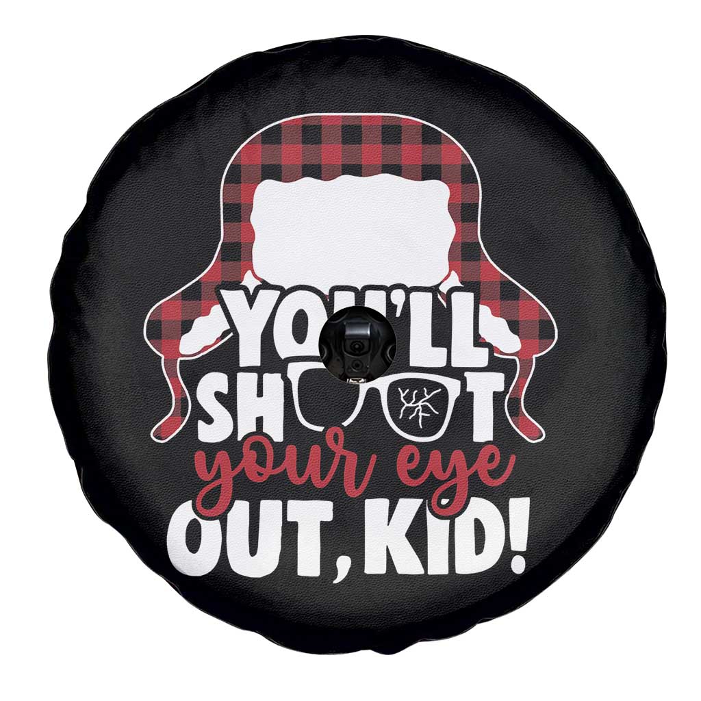 Funny You Will Shoot Your Eye Out Kid Spare Tire Cover Christmas Movie Glasses Hat TS11 Print Your Wear