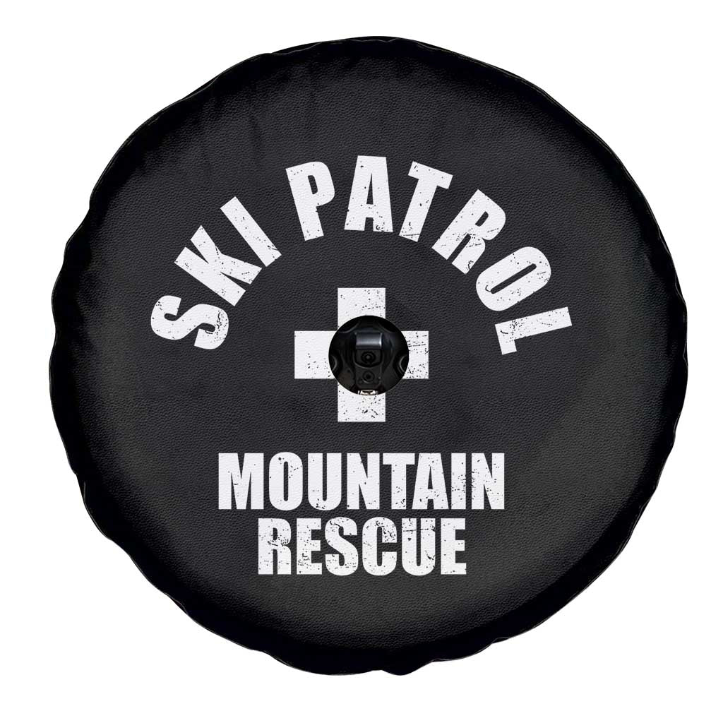 Ski Patrol Mountain Rescue Spare Tire Cover Winter Slopes Skiing Snowboarding TS11 Print Your Wear