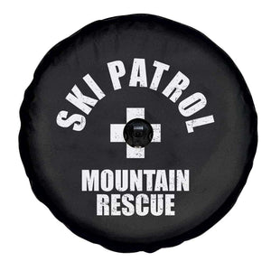 Ski Patrol Mountain Rescue Spare Tire Cover Winter Slopes Skiing Snowboarding TS11 Print Your Wear