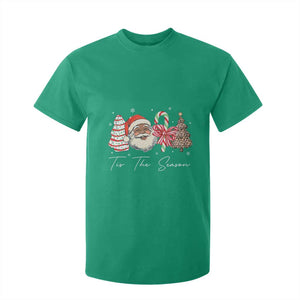 Funny Black Christmas T Shirt For Kid Tis The Season African American Santa TS11 Irish Green Print Your Wear