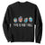 Funny Hanukkah Sweatshirt This Is How I Roll Dreidel Chanukah Jew TS11 Black Print Your Wear