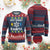 Funny Jewish Hanukkah Ugly Christmas Sweater Not Today Santa Hebrew David Star TS11 Burgundy Print Your Wear