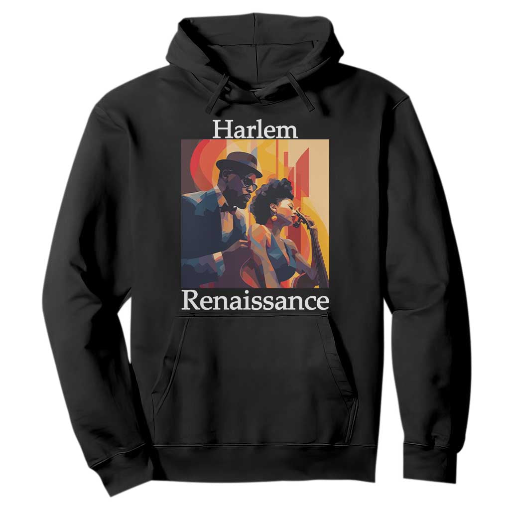 Harlem Renaissance Hoodie Jazz Music 1920s Black History Month TS11 Black Print Your Wear